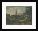Lichfield Cathedral - North East View by Henry Salt