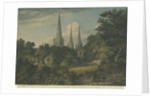 Lichfield Cathedral - North East View by Henry Salt