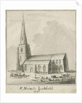 Lichfield - St. Michael's Church: pen and sepia wash drawing, 1798 by School English