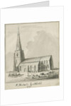 Lichfield - St. Michael's Church: pen and sepia wash drawing, 1798 by School English
