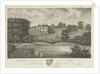 Freeford Hall: engraving by Stebbing Shaw