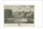Freeford Hall: engraving by Stebbing Shaw
