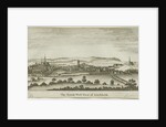 Lichfield - South West View: copper-plate engraving, nd [late 18th cent] by School English