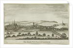 Lichfield - South West View: copper-plate engraving, nd [late 18th cent] by School English