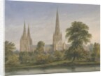 Lichfield Cathedral - South East View by John Buckler