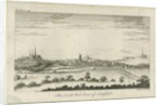Lichfield - South West View: engraving, nd [c 1764] by School English