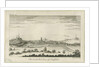 Lichfield - South West View: engraving, nd [c 1764] by School English