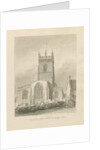 Gnosall Church by John Chessell Buckler