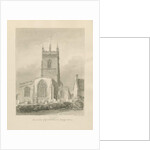 Gnosall Church by John Chessell Buckler