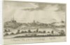 Lichfield - South West View: engraving, nd [1771] by School English