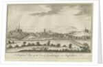 Lichfield - South West View: engraving, nd [1771] by School English