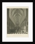 Interior of Lichfield Cathedral by Charles Wild