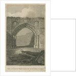 Lichfield - Ancient West Gate of The Close: engraving, nd [c 1805] by School English
