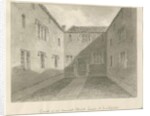 Lichfield - Court Yard of Old House in The Close by John Buckler