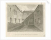 Lichfield - Court Yard of Old House in The Close by John Buckler