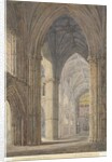 Interior of Lichfield Cathedral - North Transept by Allen Edward Everitt