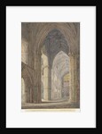 Interior of Lichfield Cathedral - North Transept by Allen Edward Everitt
