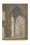 Interior of Lichfield Cathedral - North Transept by Allen Edward Everitt