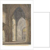 Interior of Lichfield Cathedral - North Transept by Allen Edward Everitt