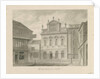 Lichfield - Guildhall: sepia drawing, 1838 by John Buckler