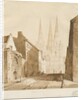 Lichfield Cathedral : red-sepia drawing, 1837 by Thomas Peploe Wood