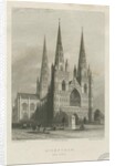 Lichfield Cathedral - West Front by Robert Garland