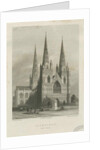 Lichfield Cathedral - West Front by Robert Garland