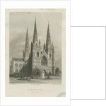 Lichfield Cathedral - West Front by Robert Garland