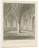 Interior of Lichfield Cathedral - Library above Chapter House: sepia drawing, 1806 by John Buckler