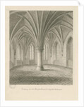 Interior of Lichfield Cathedral - Library above Chapter House: sepia drawing, 1806 by John Buckler