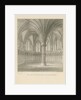 Interior of Lichfield Cathedral - Chapter House by John Buckler