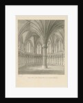 Interior of Lichfield Cathedral - Chapter House by John Buckler