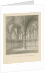 Interior of Lichfield Cathedral - Chapter House by John Buckler