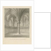 Interior of Lichfield Cathedral - Chapter House by John Buckler