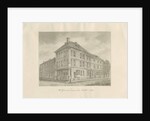 Lichfield - Birth-place of Dr. Johnson: sepia drawing, 1824 by John Chessell Buckler