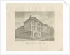 Lichfield - Birth-place of Dr. Johnson: sepia drawing, 1824 by John Chessell Buckler