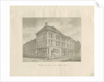 Lichfield - Birth-place of Dr. Johnson: sepia drawing, 1824 by John Chessell Buckler