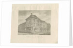 Lichfield - Birth-place of Dr. Johnson: sepia drawing, 1824 by John Chessell Buckler