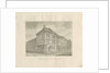 Lichfield - Birth-place of Dr. Johnson: sepia drawing, 1824 by John Chessell Buckler