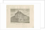 Lichfield - Birth-place of Dr. Johnson: sepia drawing, 1824 by John Chessell Buckler