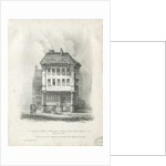 Lichfield - Birth-place of Dr. Johnson: lithograph, nd [19th cent] by School English