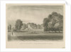 Lichfield - Stowe: sepia drawing, 1841 by John Buckler