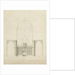 Interior of Lichfield Cathedral - Entrance from Choir to Nave by James Wyatt