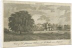 Lichfield - 'Dr. Johnson's' Willow Tree: engraving by Samuel Rawle