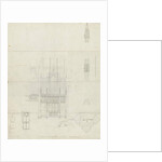 Interior of Lichfield Cathedral - Reredos to Altar by School English