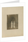 Interior of Lichfield Cathedral - Chapter House doorway by Frederick Mackenzie