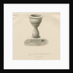 Lichfield - Font in St. Mary's Church by John Buckler