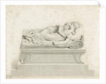 Lichfield Cathedral - 'The Sleeping Children': engraving by Francis Legatt Chantrey