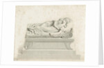 Lichfield Cathedral - 'The Sleeping Children': engraving by Francis Legatt Chantrey