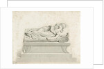 Lichfield Cathedral - 'The Sleeping Children': engraving by Francis Legatt Chantrey